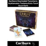 Özel Üretim 78 Kartlı Kartların Üzerindeki Tanımların Açıklaması Taslama Kutu Tarot Oyun Kartı