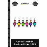 Özel Üretim Aksesuar Şirin Çanta Süsü Coconat Bebek Anahtarlık No:1063