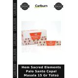 Özel Üretim Aromaterapi Doğal Koku Hem Sacred Elements Palo Santo Copal Masala 15 Gr Tütsü
