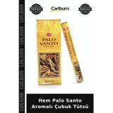 Özel Üretim Aromatik Doğal Koku Meditasyon Rahatlatıcı Ev Kokusu Hem Palo Santo Aromalı Çubuk Tütsü