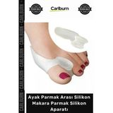 Özel Üretim Ayak Parmak Arası Silikon Makara Parmak Silikon Aparatı Silikon Makaralı Bunyon Koruyucu