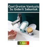Özel Üretim Banyo Mutfak Lavabo Su Giderli Küflenme Kuruma Koku Önleyici Vantuzlu Sabunluk 1 Adet