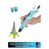 Özel Üretim Çevre Dostu Bükülebilir Abs Plastik 3D Renkli Üç Boyutlu Çocuk Çizim Yazıcı Kalemi