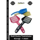 Özel Üretim Dayanıklı Geniş Delikli Topaklanan Kum Uyumlu Renkli Sağlam Kedi Kumu Temizleme Küreği