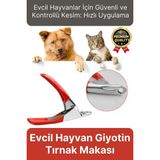 Özel Üretim Dayanıklı Güvenli Bakım Keskin Bıçaklı Kedi Köpek Evcil Hayvan Giyotin Tırnak Makası
