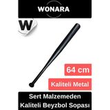 Özel Üretim Dayanıklı Kırılmaz Metal 64 Cm Mükemmel Kavrayışlı Kaliteli Beyzbol Sopası