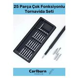 Özel Üretim Dayanıklı Mıknatıslı Laptop Gözlük Saat Mini Plastik Kutulu 25 Parça Tornavida Seti