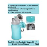 Özel Üretim Dayanıklı Sağlıklı Pp Malzeme +2 Yaş Portatif Taşıma Ipli Erkek Çocuk Lazımlık Pisuvar