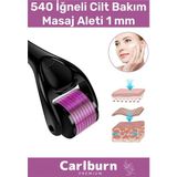 Özel Üretim Derma Roller Titanyum Uçlu 540 Iğneli Cilt Bakım Vücut Yenileme Masaj Aleti 1 mm