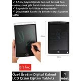 Özel Üretim Dijital Kalemli Çocuk Eğitim Tableti Grafik Ders Not Ödev Resim LCD Writing Tablet Beyaz