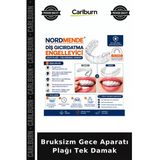 Özel Üretim Diş Sıkma Aparat Bruksizm Gece Aparatı Plağı Tek Damak