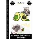 Özel Üretim Diş Temizleyici Stres Giderici Doğal Catnip Sağlıklı Hijyen Avokado Kedi Nanesi Oyun Top