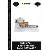 Özel Üretim Doğal Meditasyon Huzur Ev Kokusu Satya Palo Santo Aromalı Tütsü Satya007