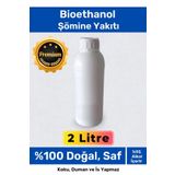 Özel Üretim Doğal Saf Temiz Çevre Dostu Sıvı Koku Yapmayan Bioethanol Şömine Yakıtı 2 Litre