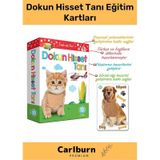 Özel Üretim Duyusal Gelişim Görsel Algı Eğlenceli Öğrenme Çocuk Dokun Hisset Tanı Eğitim Kartları