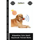 Özel Üretim Eğlenceli Eğitim Evcil Hayvan Köpekler İçin Sesli Oyuncak Tavuk Butu