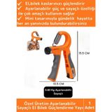 Özel Üretim El Bilek Kol Güçlendirici Kas Yapma Ayarlanabilir Sayaçlı Bilek Güçlendirme Yayı 5-60 Kg Çok Renkli