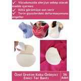 Özel Üretim Emici Özellikli Koku Önleyici Özellikli Kötü Görünüme Son Veren 36 Adet Ter Bandı