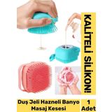 Özel Üretim Evcil Hayvan Bebek Çocuk Sabun Şampuan Duş Jeli Hazneli Banyo Masaj Fırçası Lif Kesesi
