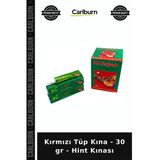 Özel Üretim Geçici Dövme El Süsleme Geleneksel Kırmızı Tüp Kına - 30 Gr - Hint Kınası