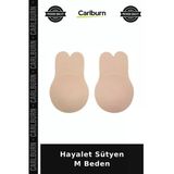 Özel Üretim Görünmez Yapışkanlı Destekleyici Ten Rengi Hayalet Sütyen M Beden