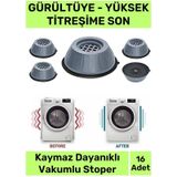 Özel Üretim Gürültü Engelleyici Titreşim Önleyici Kauçuk Çamaşır Bulaşık Makinesi 16 Adet Ayak Pedi