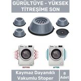 Özel Üretim Gürültü Engelleyici Titreşim Önleyici Kauçuk Çamaşır Bulaşık Makinesi 8 Adet Ayak Pedi