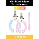 Özel Üretim Güvenlik Kelepçeli Pratik Taşınabilir Evcil Hayvan Kilitli Kedi Köpek Tırnak Makası