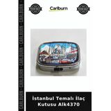 Özel Üretim Hatıra Hediyelik Aksesuar İstanbul Temalı İlaç Kutusu Alk4370
