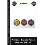 Özel Üretim Hediyelik Hatıra Dekoratif Turistik İstanbul Yöresel Galata Kulesi Magnet Alk2187