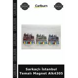 Özel Üretim Hediyelik Hatıra Dekoratif Turistik Şehir Sarkaçlı İstanbul Temalı Magnet Alk4305