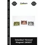 Özel Üretim Hediyelik Hatıra Turistik Dekoratif Koleksiyon İstanbul Yöresel Magnet 2Alk97