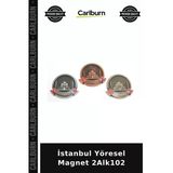 Özel Üretim Hediyelik Hatıra Turistik Dekoratif Şehir İstanbul Yöresel Magnet 2Alk102