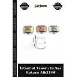 Özel Üretim Hediyelik Koleksiyon Tarihi Aksesuar Hatıra Şık İstanbul Temalı Enfiye Kutusu Alk3346