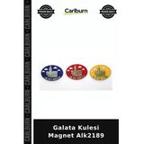 Özel Üretim Hediyelik Turistik Hatıra Dekoratif Yöresel Galata Kulesi Magnet Alk2189