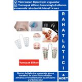 Özel Üretim Horlama Azaltıcı Rahat Nefes Alıp Verme Uyku Horlama Önleyici Burun Delik Aparatı 4 Adet