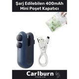 Özel Üretim Isınmaya Gerek Duymayan Kapama Kesme Işlevli 400MAH Şarj Edilebilir Mini Poşet Kapatıcı - Tek Ebat - 48 x 55 cm