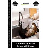 Özel Üretim Isıya Dayanıklı Yanmaz Kararan Tava Parlatıcı Temizlik Alüminyum Folyo Bulaşık Eldiveni
