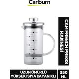 Özel Üretim Isıyı Uzun Süre Koruyan Süzgeçli Bitki Çayı Demliği Filtre Kahve French Press 350 ml