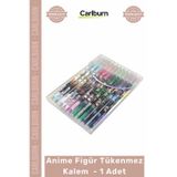 Özel Üretim Kaliteli Anime Model 6 Tasarım Hediye Kırtasiye Okul Ofis Anime Figür Tükenmez Kalem