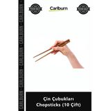 Özel Üretim Kaliteli Şık Ergonomik Mutfak Servis Gereci Bambu Çin Çubukları Chopsticks 10 Çift