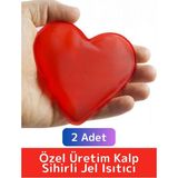 Özel Üretim Kalp Şeklinde El Isıtıcısı Kamp Gündelik Kullanım Sihirli Jel Isıtıcı Cep Sobası 2 Adet