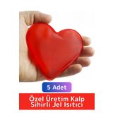 Özel Üretim Kalp Şeklinde El Isıtıcısı Kamp Gündelik Kullanım Sihirli Jel Isıtıcı Cep Sobası 5 Adet