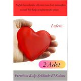 Özel Üretim Kalp Şeklinde El Sobası Soğuk Hava Jel Isıtıcı Karın Ayak Kamp Ev Sokak Premium 2 Adet