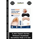 Özel Üretim Konfor 5 Mm Topuk Vurma Önleyici Ayakkabı Daraltma Pedi 2&39;Li Set