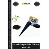 Özel Üretim Küçük Bahçe Bitki Çiçek Tohum Ekim Manuel Pratik Dayanıklı Siyah Saplı Fide Dikme Aparat