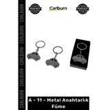 Özel Üretim Lüks Şık Promosyon Lazer Baskılı Kurumsal Dayanıklı Hediye A 11 Metal Anahtarlık Füme
