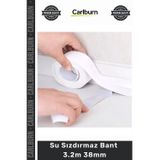 Özel Üretim Mutfak Banyo Lavabo Kenar Koruyucu Küf Önleyici Sızdırmazlık Su Sızdırmaz Bant 3.2M 38Mm