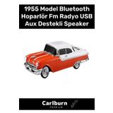 Özel Üretim Nostaljik Pontiac Araba 1955 Model Bluetooth Hoparlör Fm Radyo USB Aux Destekli Speaker