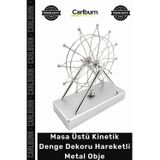 Özel Üretim Ofis Hediyesi Modern Tasarım Newton Masa Üstü Kinetik Denge Dekoru Hareketli Metal Obje